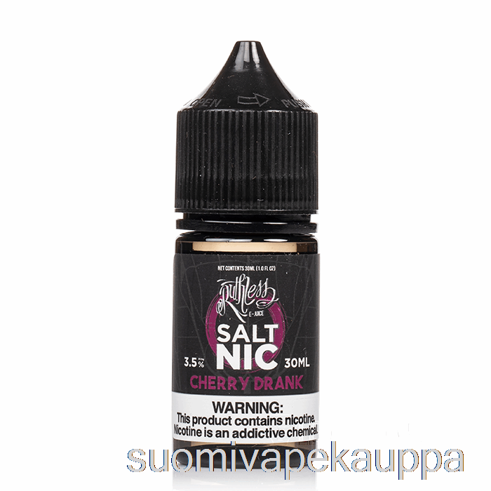 Vape Netistä Kirsikka Juoma - Häikäilemättömät Suolat - 30ml 35mg